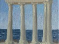 Картина маслом на холсте 'Храм Аполлона'
