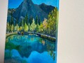 Картина маслом на холсте 'Гейзерное озеро'